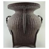 Large Japanese Bamboo Ikebana Basket.