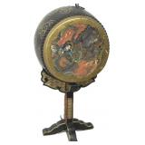 Vintage Japanese Tsuri-Daiko Drum with Stand.