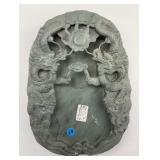 Antique Chinese Soapstone Carved Dragon Ink stone.