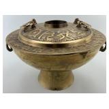 Vintage Korean Brass Sinseollo Brazier.