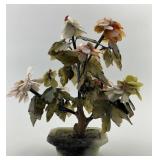 Vintage Semi Precious Stone Bonsai Sculpture.