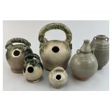 Vietnamese Lime Pots, Thailand Celadon Pottery.