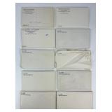 10 U.S. Mint Uncirculated 1970-1981 Coin Sets.