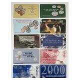 10 U.S Mint Uncirculated 1990-1999 Coin Sets.