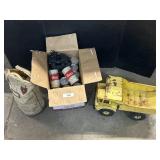 Golf Balls, Italy Binoculars, Tonka Truck.