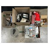 Tackle Box, Christmas, Purses, Lawn Figures.