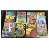 1970s Heavy Metal Comic Books.