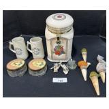 Ceramic Plant Waters, Michters Mugs, Japan S&P.