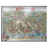 City Of Philadelphia Map Print.