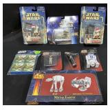 StarWars Action Figures, Stationary, Metal Models