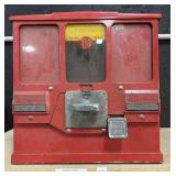 Vintage Premiere 1 Cent Ball Gum & Card Machine