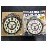 NOS Lionel 100th Anniversary Train Clock.