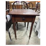 Ornate Maple Side Table.