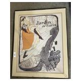Jane Avril Paris France Art Poster Print.