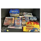 Star Trek Christmas Ornaments, Games, DC Figures.