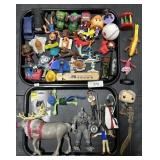 Vintage Kid Meal Toys, POP, Marvel, Disney Toys.