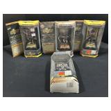 NOS Marvel & DC Fine Pewter Comic Figurines.