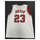 Autograph Michael Jordan Jersey.
