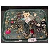 Costume Jeweley Earrings & Bracelets.