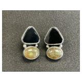 Sterling Silver Clip On Earrings.