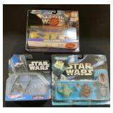 NOS Star Ware MicroMachines & Hot Wheels.