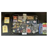 Pocket Watch, Jewelry, Cards, Sewing Notations.