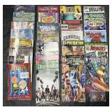 Marvel, DC, StarGate SG1, Comic Books.