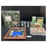 Golf Stationary Set, Golf Balls, Tees, Photo Frame