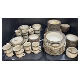 Stoneware Wallace Heritage Floral Dinnerware.