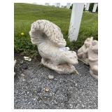 Skunk Garden Statue.