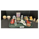 Star Wars, Captain America, Garfield & Pop Figures