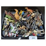 Lot Of Dinosaurs, Star Wars Figures, Animals.