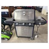 Stainless Brinkman Gas Grill.