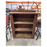 Primitive Pine Bookshelf.