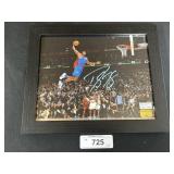 Autographed Dwight Howard Photograph.