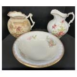 Basin & 2 Pitchers, Majestics, M.L. & Co.