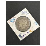 90% Silver 1879-CC Morgan Dollars.