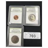 1978-1979 Kennedy Halves, 2000 Lincoln