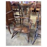 Antique Windsor Style Rocking Chair.
