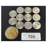 1972-2014 Kennedy Halfï¿½s, Trump Commemorative Coin
