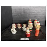 Lot Of Santa Mugs & Figures.