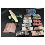Franklin Mint Die Cast Cars, Die Cast Plane.