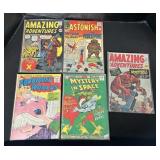 Vintage 1960s Marvel, DC Comics Comic Books.