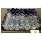 Cobalt EAPG Shot Glasses.