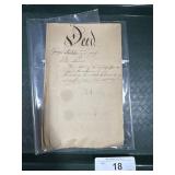 Antique Deed.