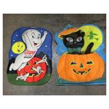 Casper Ghost & Halloween Cat Signs.