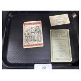 1889 Lebanon County Directory Of Teachers Book.