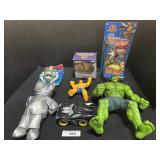Looney Tunes PEZ Dispenser, Marvel Action Figures