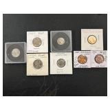 Jefferson Nickels, Roosevelt Dimes, Lincoln Cents