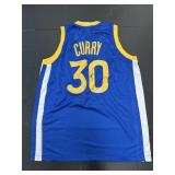 Autographed Stephen Curry Jersey.
